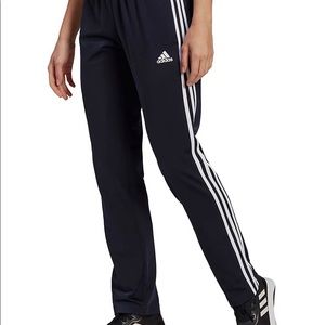 Womens Adidas 3 stripe track pants NWT
